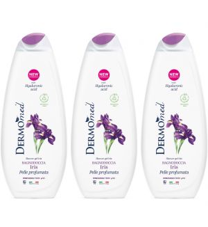 (BUNDLE OF 3) DERMOMED SHOWER GEL IRIS 450ML