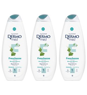 (BUNDLE OF 3) DERMOMED SHOWER GEL WHITE MUSK 450ML