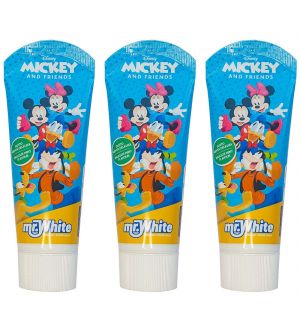 (BUNDLE OF 3) MR WHITE MICKEY & FRIENDS TOOTHPASTE 75ML