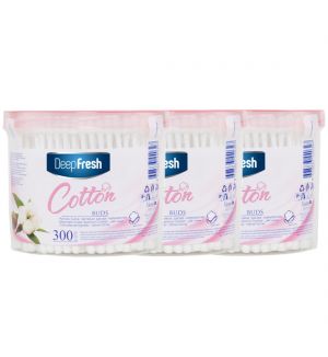 (BUNDLE OF 3) DEEP FRESH COTTON BUDS 300PCS
