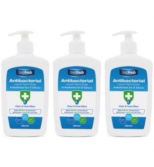 (BUNDLE OF 3) DEEP FRESH ANTIBACTERIAL LIQUID HAND SOAP 500ML