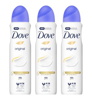 (BUNDLE OF 3) DOVE DEODORANT SPRAY ORIGINAL 150ML