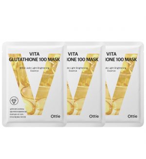 (BUNDLE OF 3) OTTIE VITA GLUTATHIONE 100 MASK 1S 25ML (EXP: 04/2026)