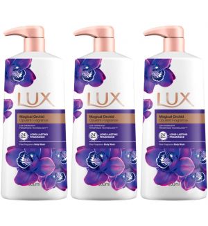 (BUNDLE OF 3) LUX MAGICAL ORCHID BODY WASH 900ML