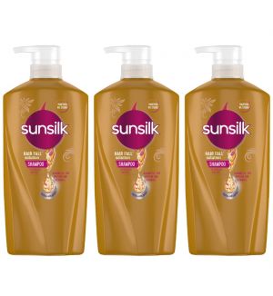 (BUNDLE OF 3) SUNSILK HAIR FALL SOLUTION SHAMPOO 625ML