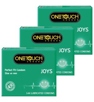 (BUNDLE OF 3) ONETOUCH JOYS PERFECT FIT CONDOM 144S