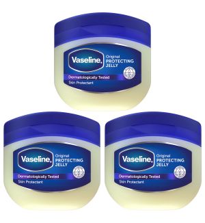 (BUNDLE OF 3) VASELINE ORIGINAL PROTECTING JELLY 450ML