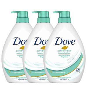 (BUNDLE OF 3) DOVE SHOWER SENSITIVE SKIN 1L