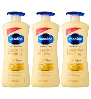 (BUNDLE OF 3) VASELINE INTENSIVE CARE ESSENTIAL HEALING LOTION 725ML