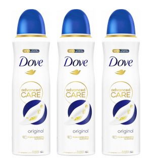 (BUNDLE OF 3) DOVE DEODORANT SPRAY ORIGINAL 150ML