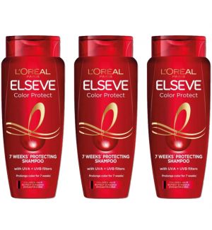 (BUNDLE OF 3) L'OREAL PARIS COLOR PROTECT SHAMPOO 280ML