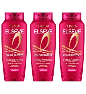 (BUNDLE OF 3) L'OREAL PARIS COLOR PROTECT SHAMPOO 280ML
