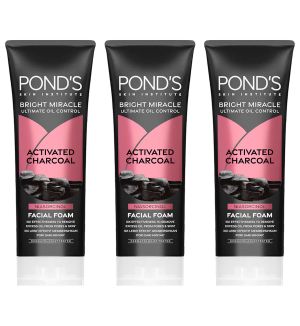 (BUNDLE OF 3) POND'S BRIGHT MIRACLE OIL CONTROL FACIAL FOAM 100G