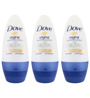 (BUNDLE OF 3) DOVE DEODORANT ROLL ON ORIGINAL 40ML