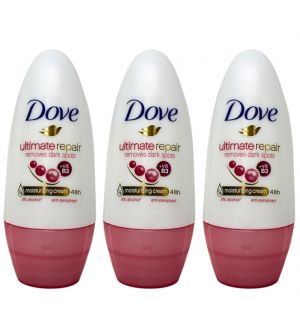 (BUNDLE OF 3) DOVE DEODORANT ROLL ON ULTIMATE REPAIR 40ML - BEAUTY LANGUAGE