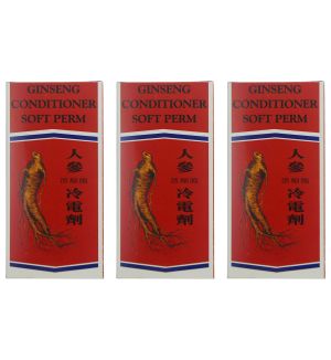 (BUNDLE OF 3) GINSENG CONDITIONER SOFT PERM SET
