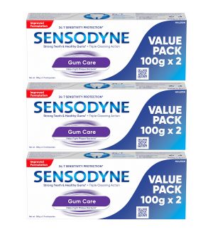 (BUNDLE OF 3) SENSODYNE GUM CARE TOOTHPASTE 2X100G