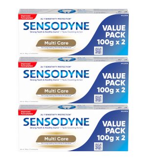 (BUNDLE OF 3) SENSODYNE MULTI CARE TOOTHPASTE 2X100G