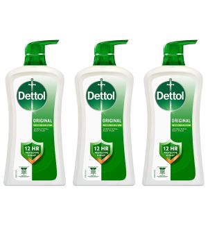 (BUNDLE OF 3) DETTOL ANTIBACTERIAL BODY WASH ORIGINAL 900G