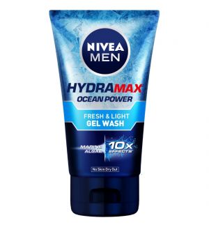 NIVEA MEN HYDRAMAX OCEAN POWER FRESH & LIGHT GEL WASH 100G
