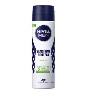NIVEA MEN DEODORANT SPRAY SENSITIVE PROTECT 150ML