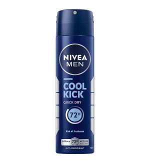 NIVEA DEODORANT SPRAY COOL KICK 150ML
