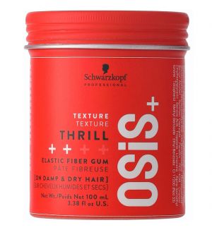SCHWARZKOPF OSIS+ TEXTURE THRILL ELASTIC FIBER GUM 100ML (EXP : 03/2026)