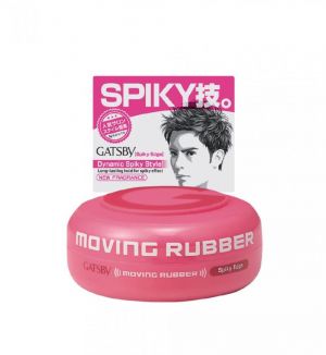 GATSBY MOVING RUBBER SPIKY EDGE (PINK) 80G