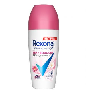 REXONA WOMEN DEODORANT ROLL ON SEXY BOUQUET 45ML