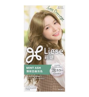 LIESE DESIGN SERIES CREAMY BUBBLE HAIR COLOR MINT ASH (EXP:08/2026)