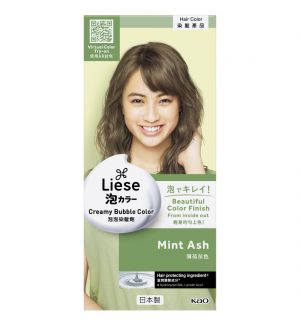 LIESE DESIGN SERIES CREAMY BUBBLE HAIR COLOR MINT ASH (EXP:08/2026)