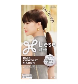 LIESE NATURAL SERIES CREAMY BUBBLE HAIR COLOR DARK CHOCOLAT