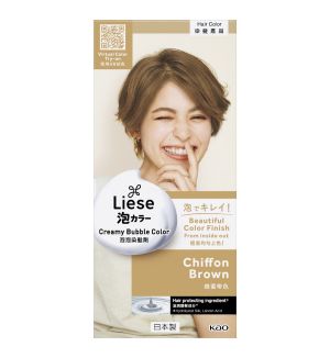 LIESE NATURAL SERIES CREAMY BUBBLE HAIR COLOR CHIFFON BROWN (EXP: 05/2026)