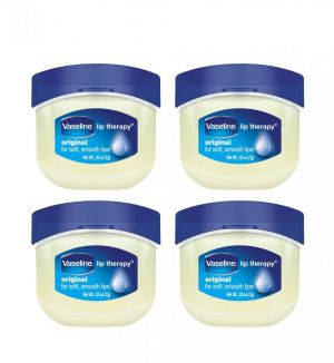 (BUNDLE OF 4) VASELINE LIP THERAPY TUB ORIGINAL 7G