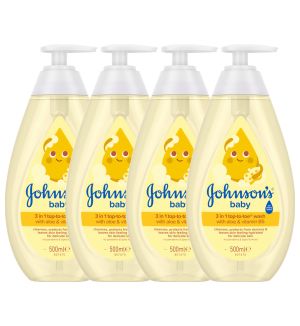 (BUNDLE OF 4) JOHNSON BABY TOP TO TOE WASH 500ML