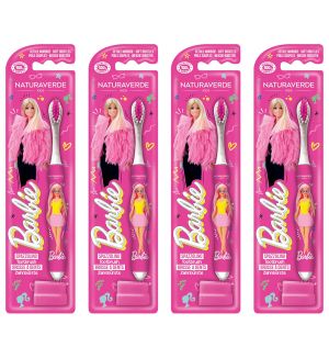 (BUNDLE OF 4) NATURAVERDE BARBIE TOOTHBRUSH SOFT