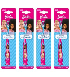 (BUNDLE OF 4) MR WHITE BARBIE MANUAL TOOTHBRUSH