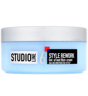 L'OREAL STUDIO LINE STYLE REWORK OUT OF BED FIBRE-CREAM 150ML