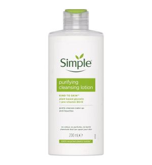 SIMPLE PURIFYING CLEANSING LOTION 200ML (EXP : 05/2027)