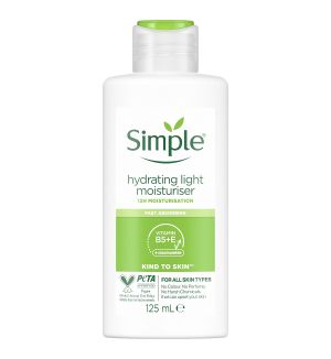 SIMPLE HYDRATING LIGHT MOISTURISER 125ML