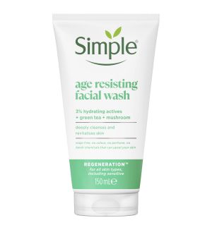 SIMPLE REGENERATION AGE RESISTING FACIAL WASH 150ML