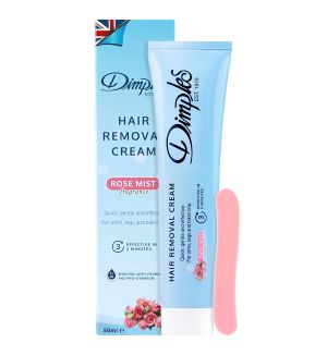 DIMPLES HAIR REMOVAL CREAM ROSE MIST 100ML