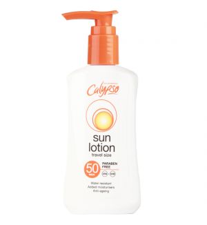 CALYPSO SUN LOTION SPF50 TRAVEL SIZE 100ML