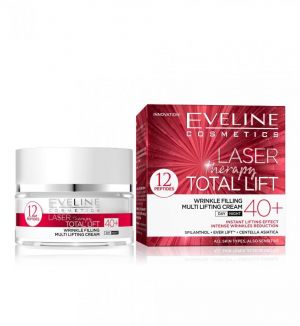 EVELINE LASER THERAPY TOTAL LIFTING WRINKLE FILLING D/N CREAM 40+ 50ML