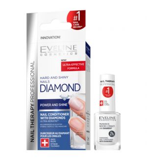 EVELINE NAIL THERAPY DIAMOND HARDENING NAIL CONDITIONER 12ML  (EXP:08/2026)