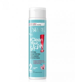 EVELINE CLEAN YOUR SKIN PURIFYING AND MATTIFYING TONIC 200ML