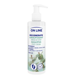ON LINE REGENERATE EUCALYPTUS FOOT CREAM 190ML