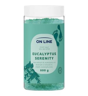 ON LINE FOOT SALT EUCALYPTUS SERENITY 800G