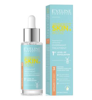 EVELINE PERFECT SKIN ACNE OVERNIGHT TREATMENT 5% ACID COMPLEX 30ML  EXP:06/2026