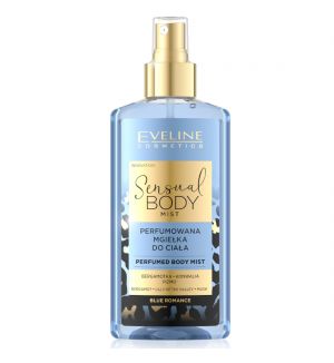 EVELINE SENSUAL BODY MIST PERFUMED BODY MIST BLUE ROMANCE 150ML